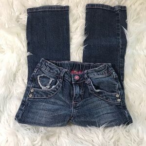Girls bootcut jeans